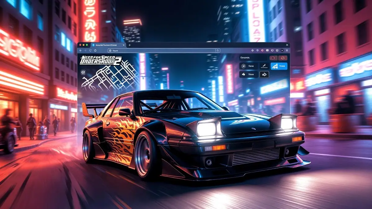 Need for Speed Underground 2 теперь в браузере — без установки и с мультиплеером