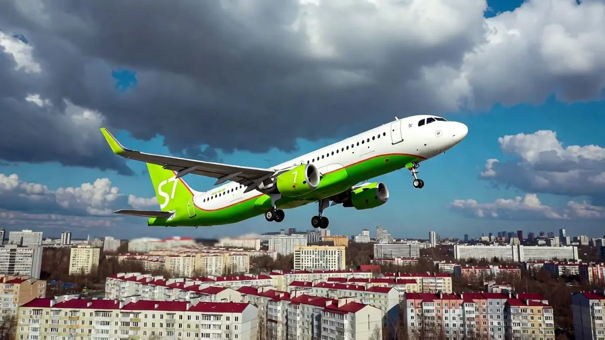 Сигнал бедствия над Казахстаном: Boeing S7 сел в Омске, все живы